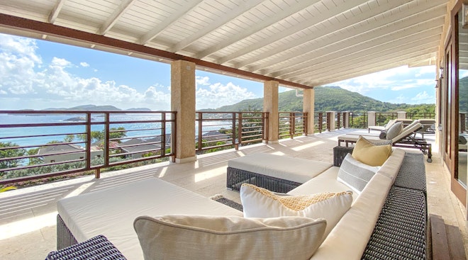 Coral Hill Villa - Master Terrace