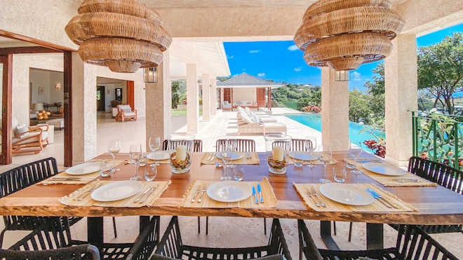 Villa ONE - Outdoor Dining Area