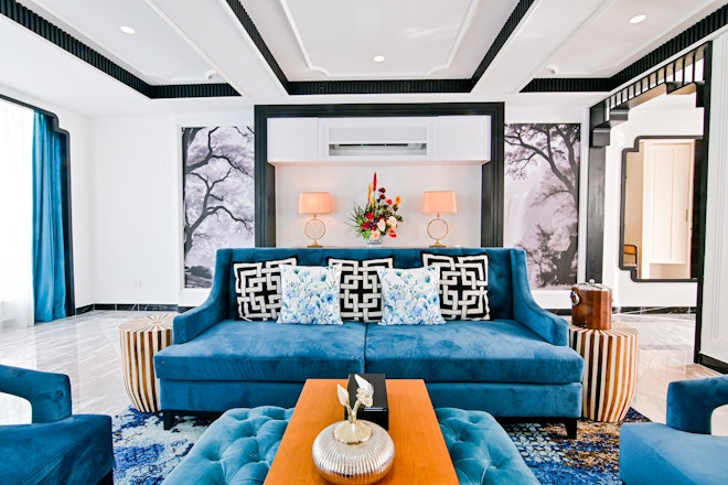 Oriental Villa - Living Area