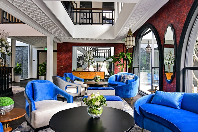 Wellness Spa Lobby Lounge