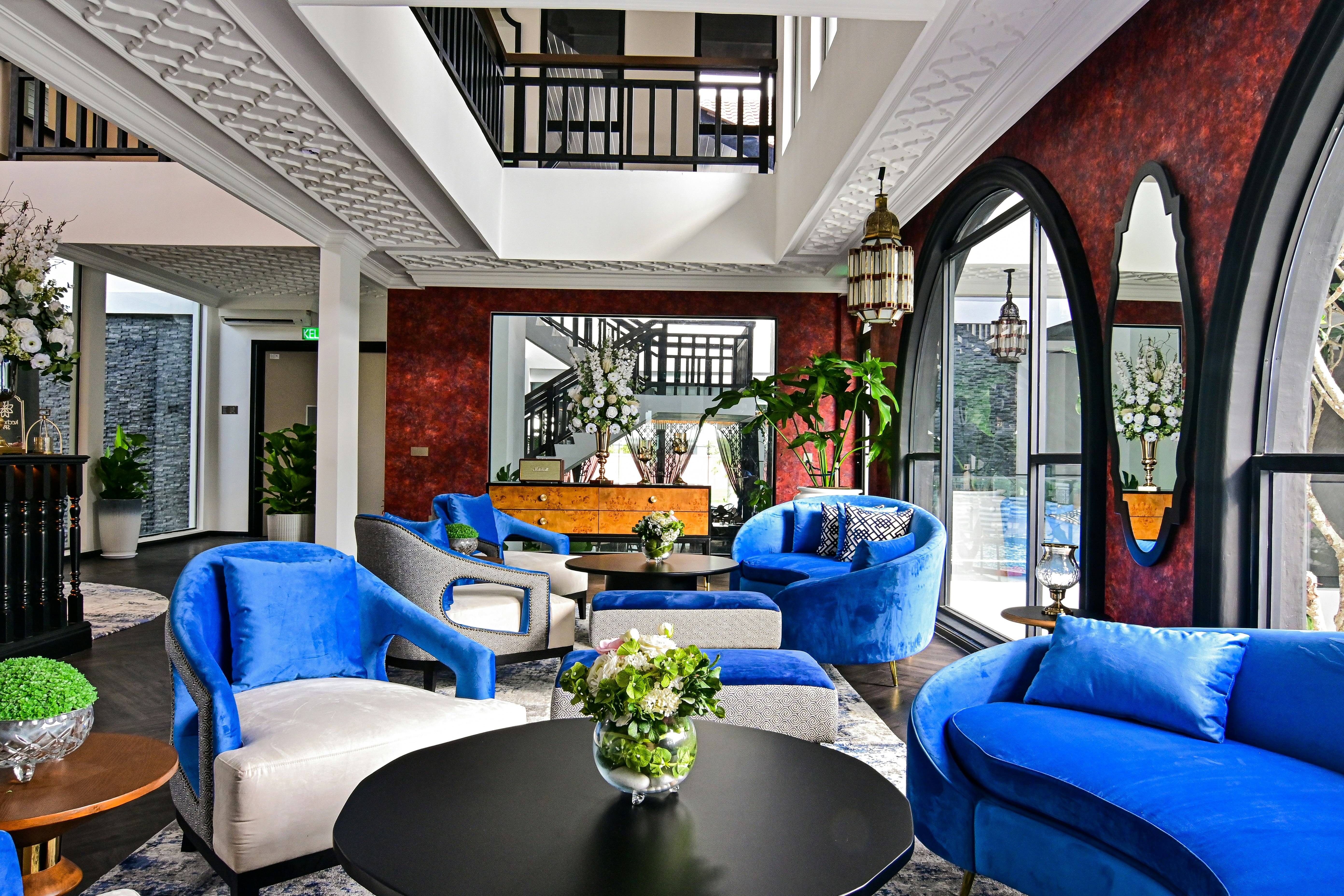 Wellness Spa Lobby Lounge