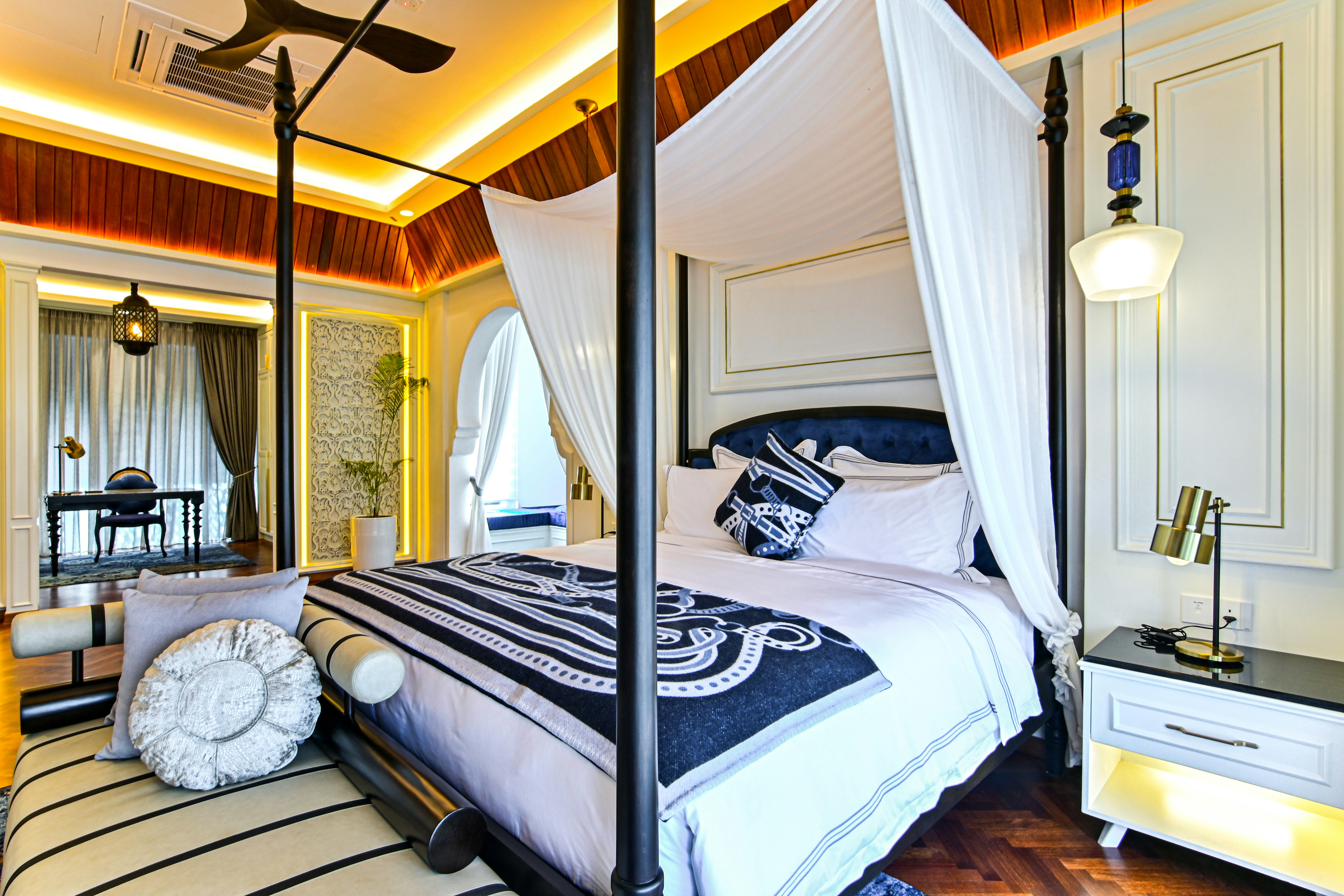 Moroccan Villa - Bedroom