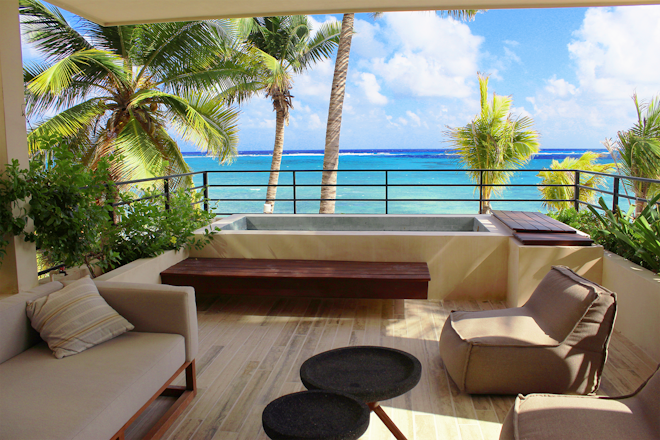 2BR Oceanfront - Terrace