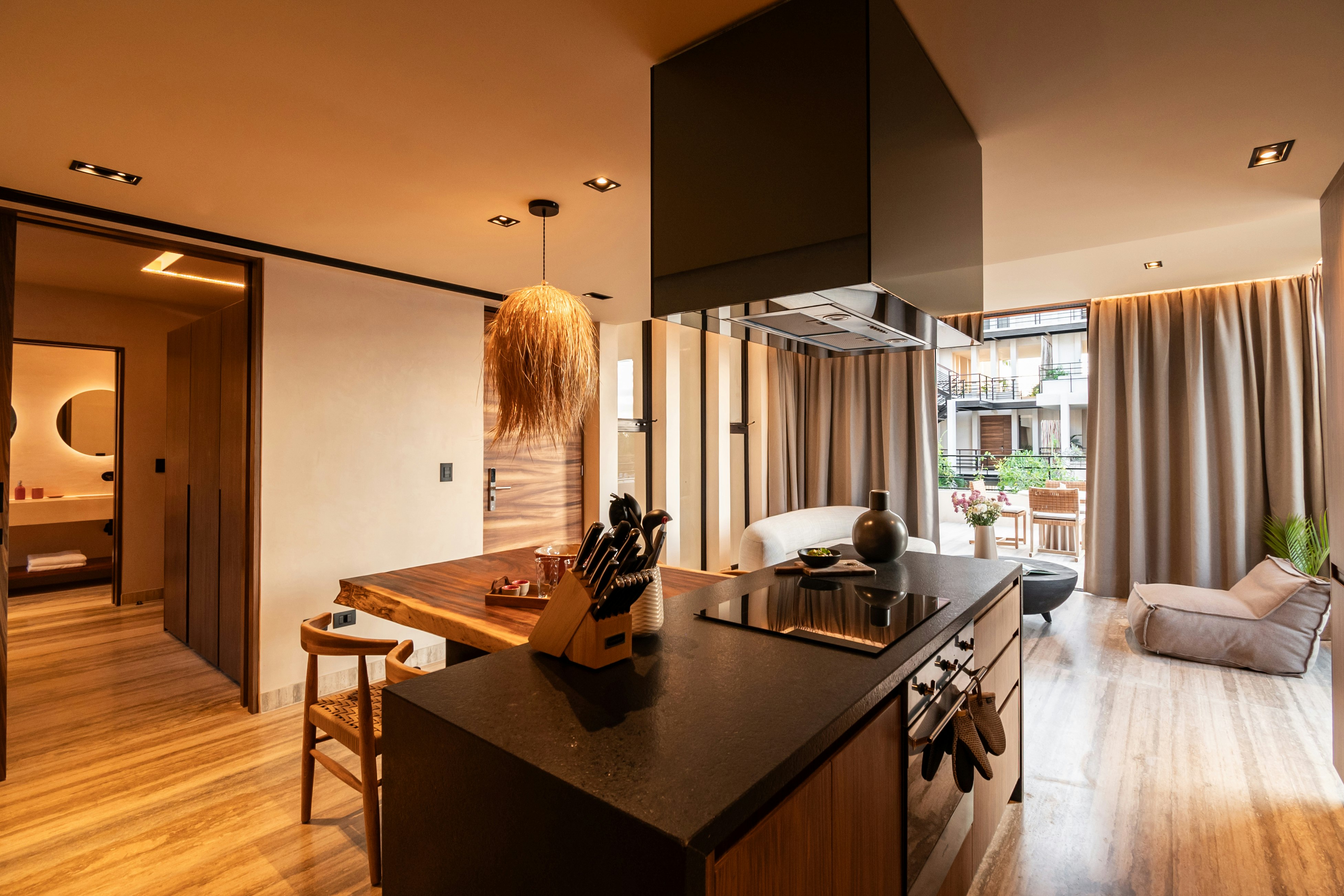 2BR Garden View Upper - Kitchen