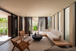 2BR Garden View - Living Area