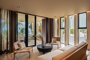 4BR Ocean View - Living Area