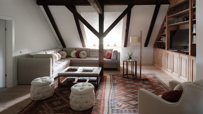 The Caretaker's House - TV Room