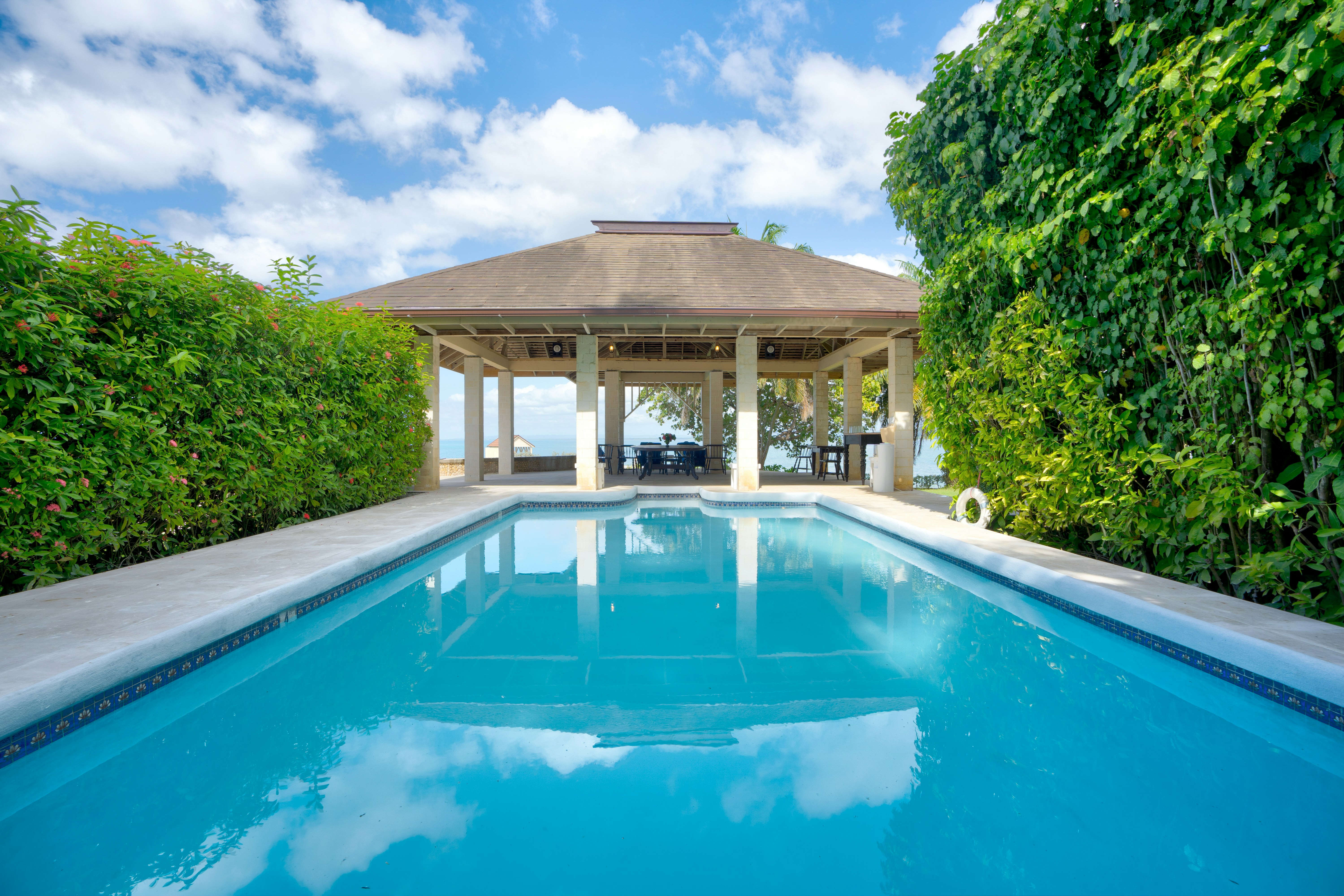 San Michele Pool - Dining Pavillion