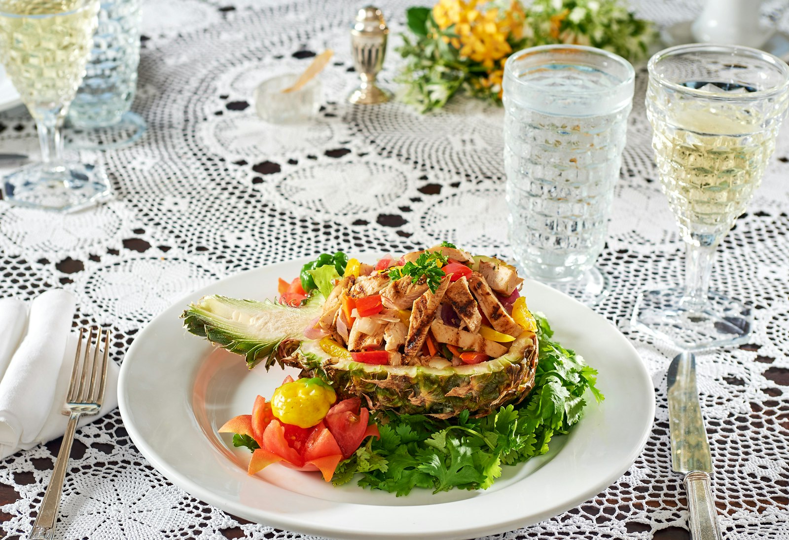 Pineapple Chicken Salad