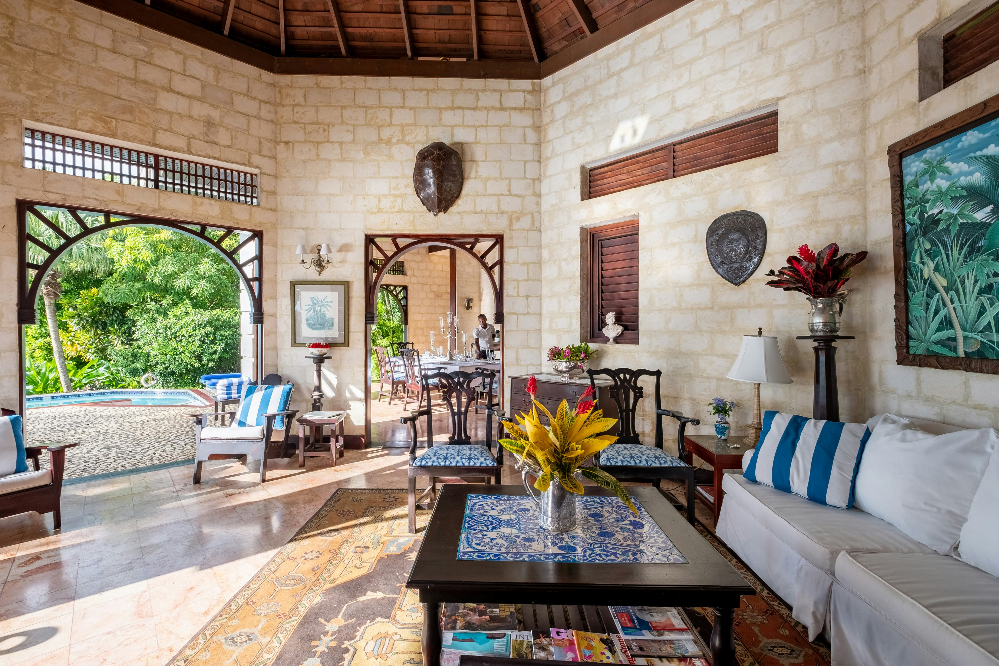 The Hermitage Living Room