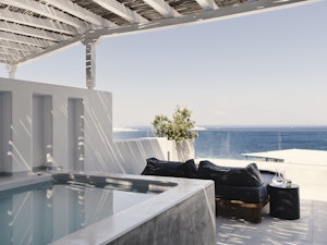 Grand Bohemian Sunset Sea View Suite With Outdoor Hot Tub