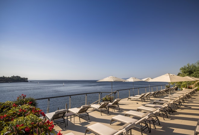 Terrace with Sun Loungers