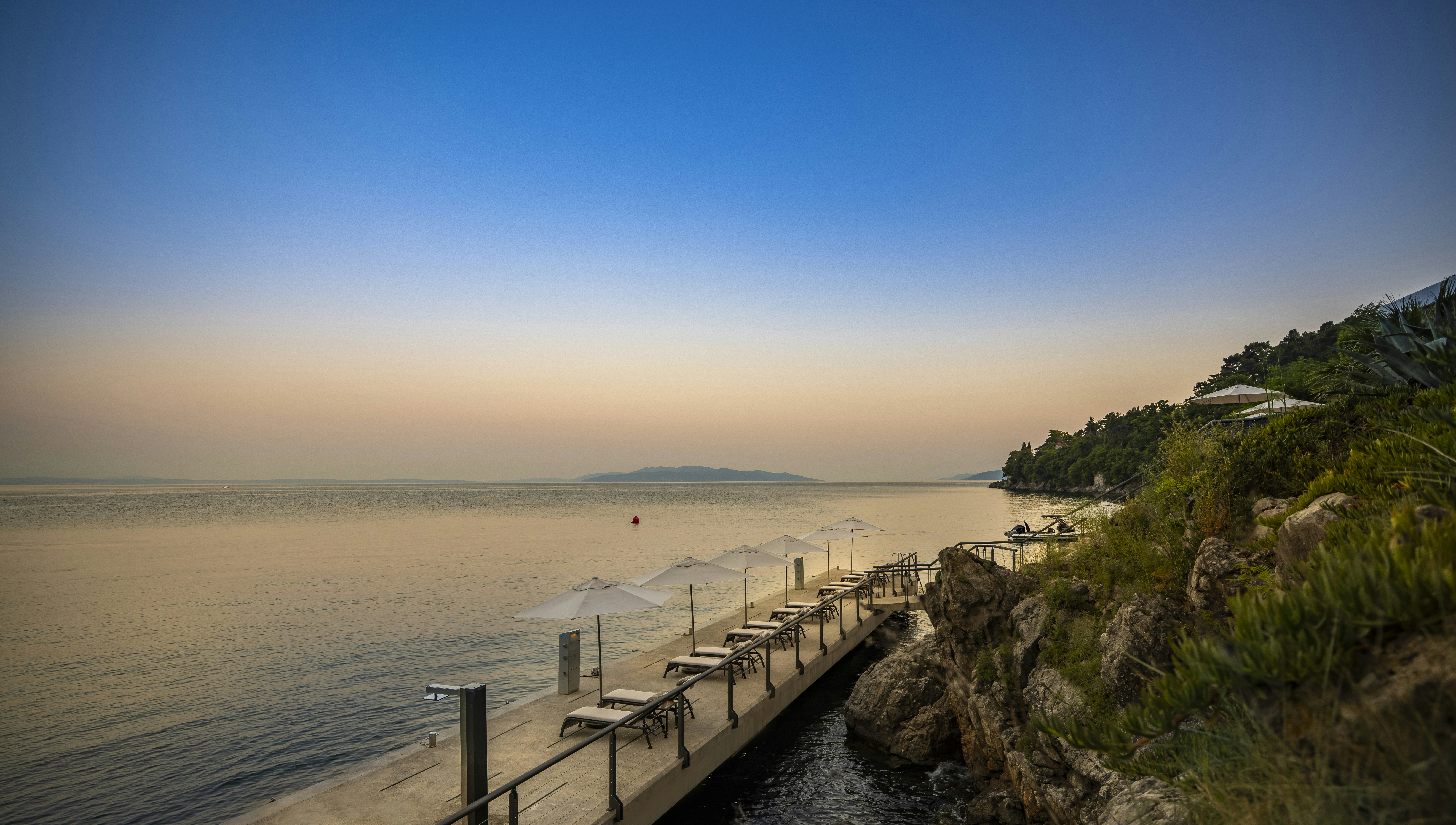Private Dock with Sun Loungers