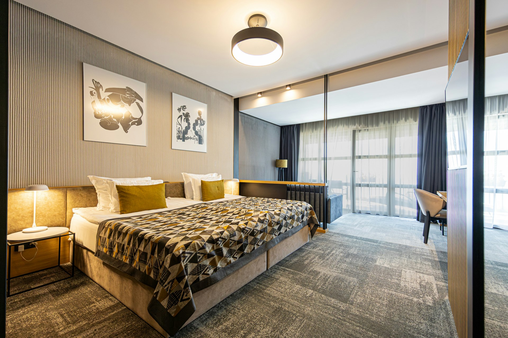 Deluxe Double/Twin Sea View - Bedroom