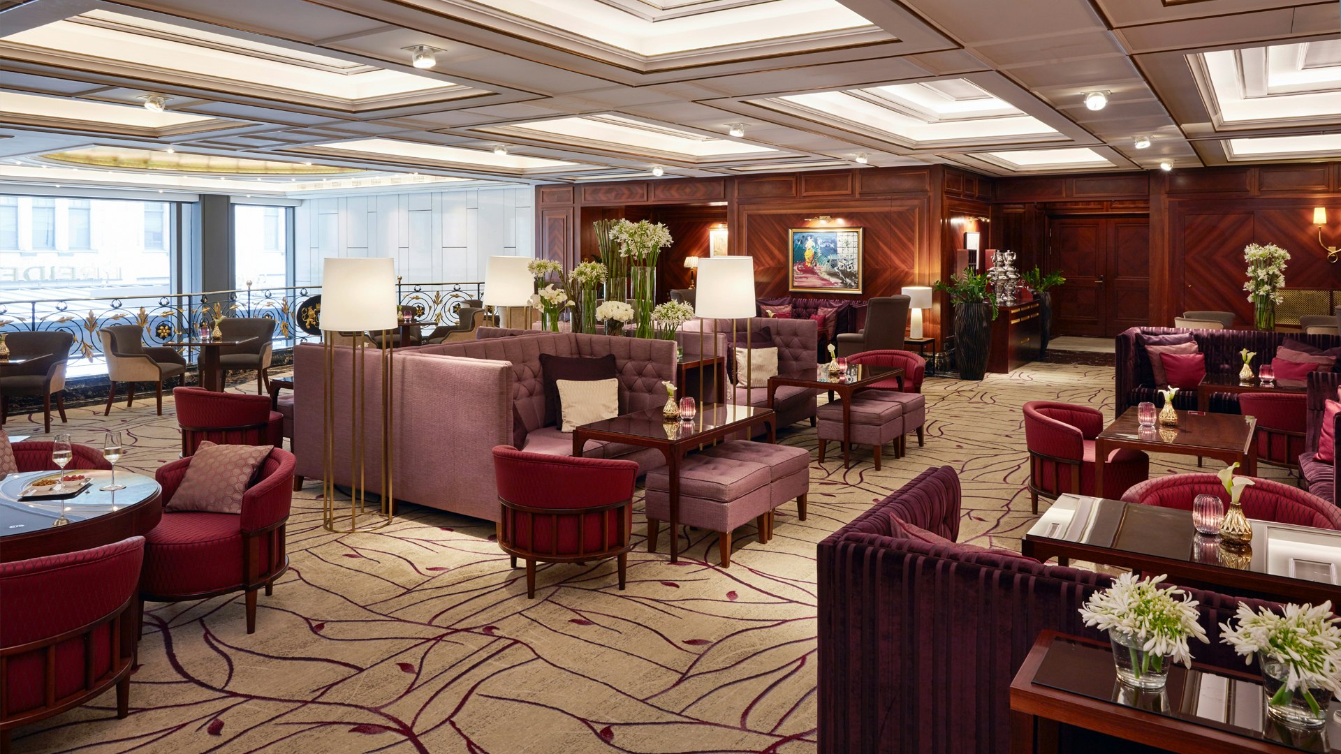 Lobby Lounge Best Afternoon Tea Coffe And Cake Shopping Break Breidenbacher Hof