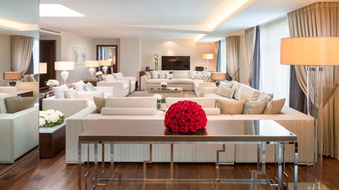 Royal Suite Living Area Breidenbacher Hof