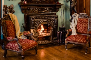 Lobby Fireplace