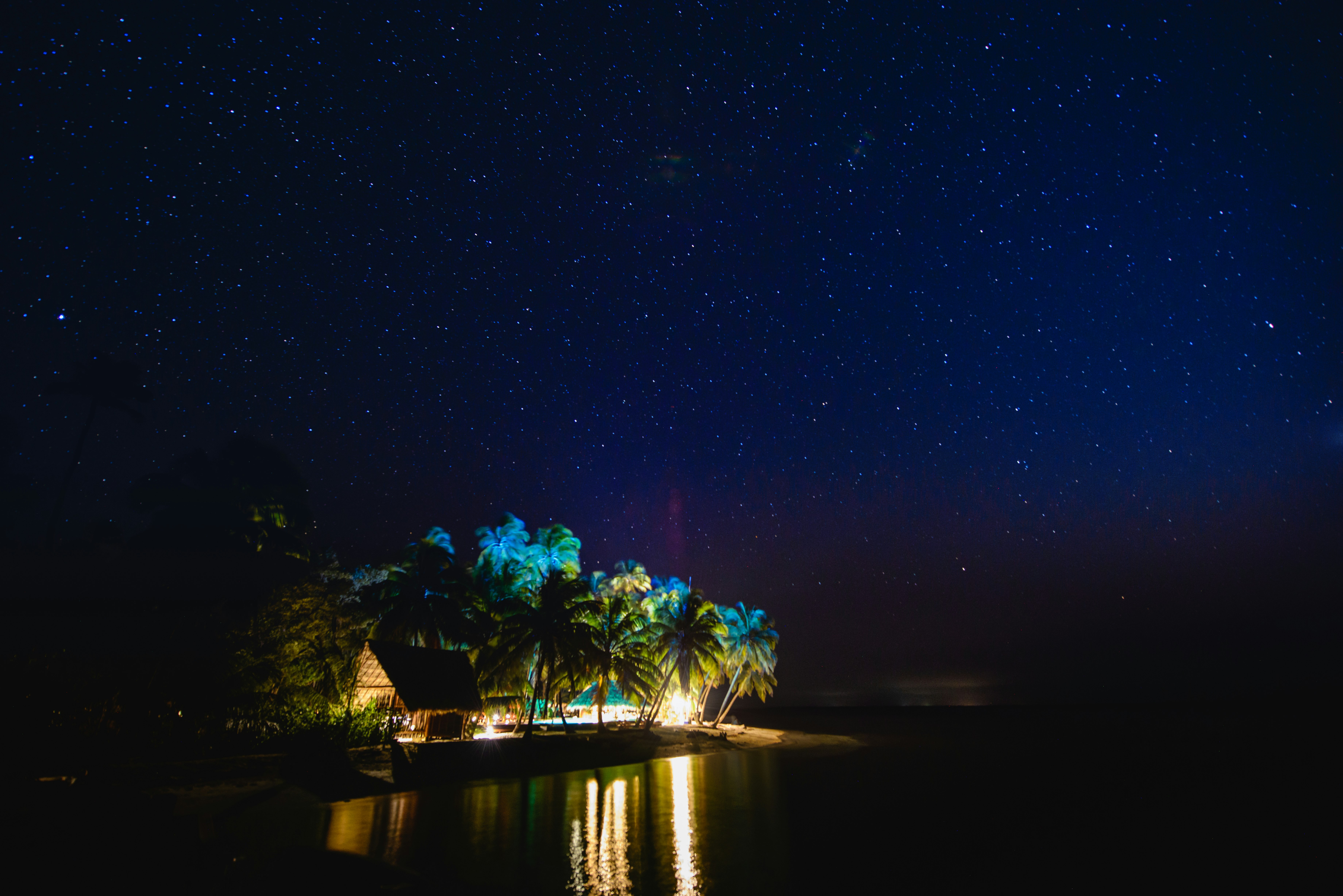 Parrot Bay at Night