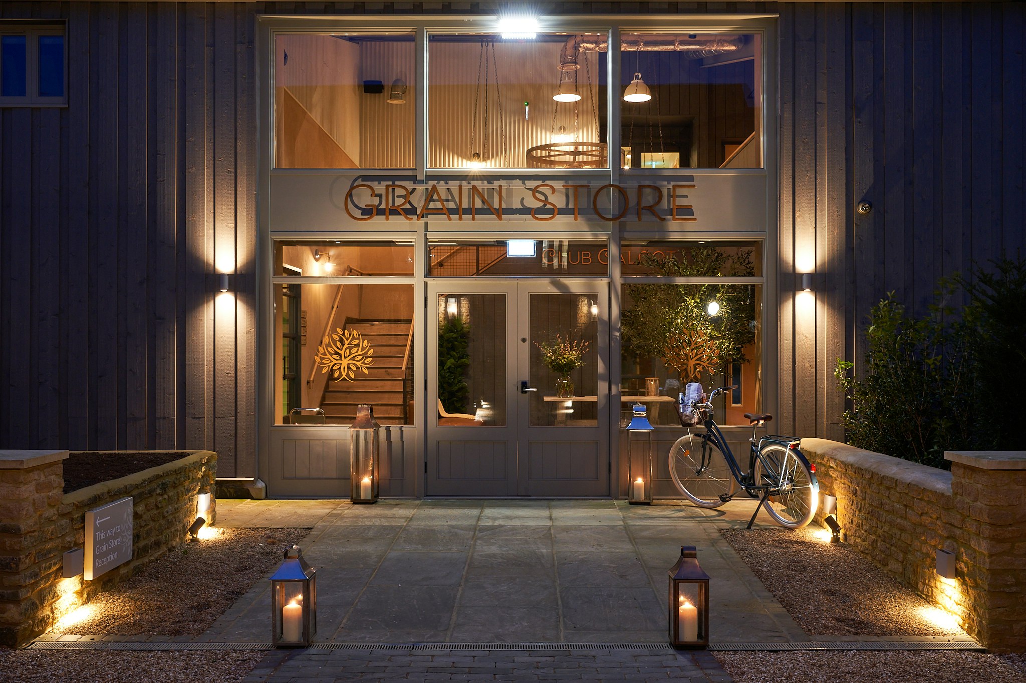 Grain Store Gym Entrance