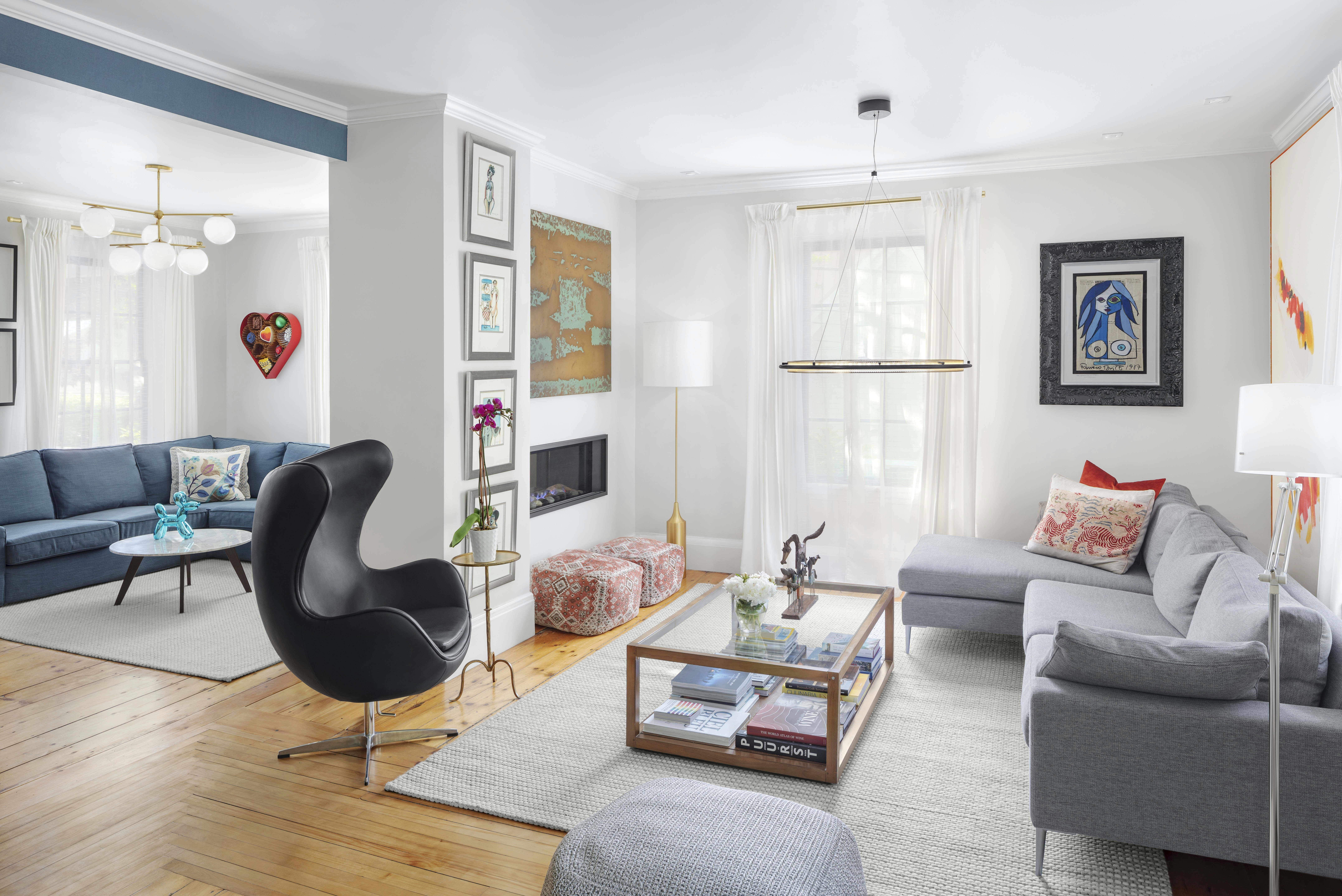 Camden Harbor Villa - Living Area