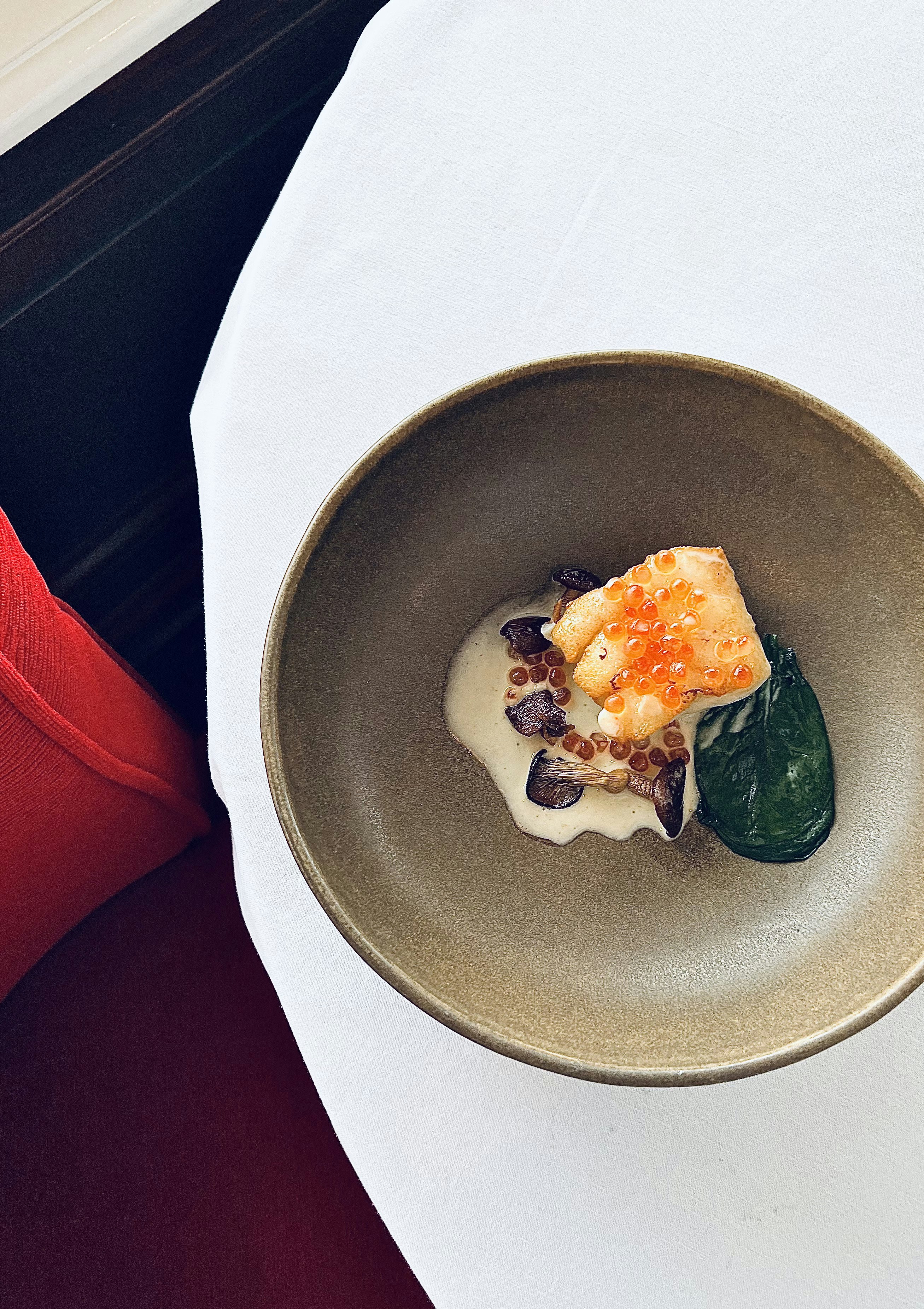 Natalie's Salmon Mushroom Dish