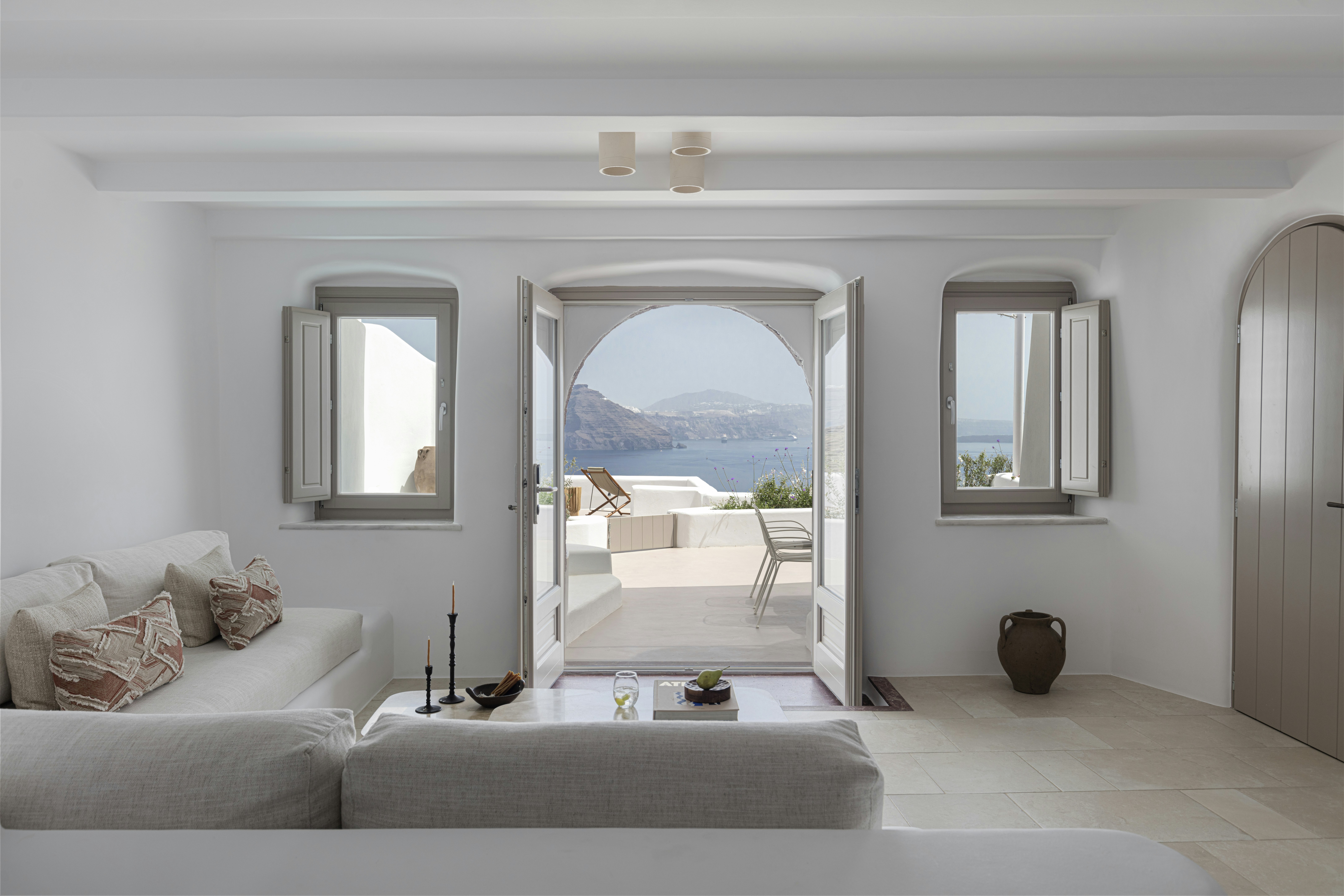 Grande Suite (2 Bedrooms) Plunge Pool Caldera Sea View