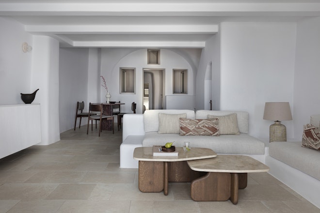 Grande Suite (2 Bedrooms) Plunge Pool Caldera Sea View