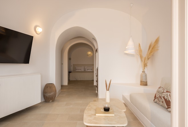 Senior Suite with Plunge Pool - Living Area