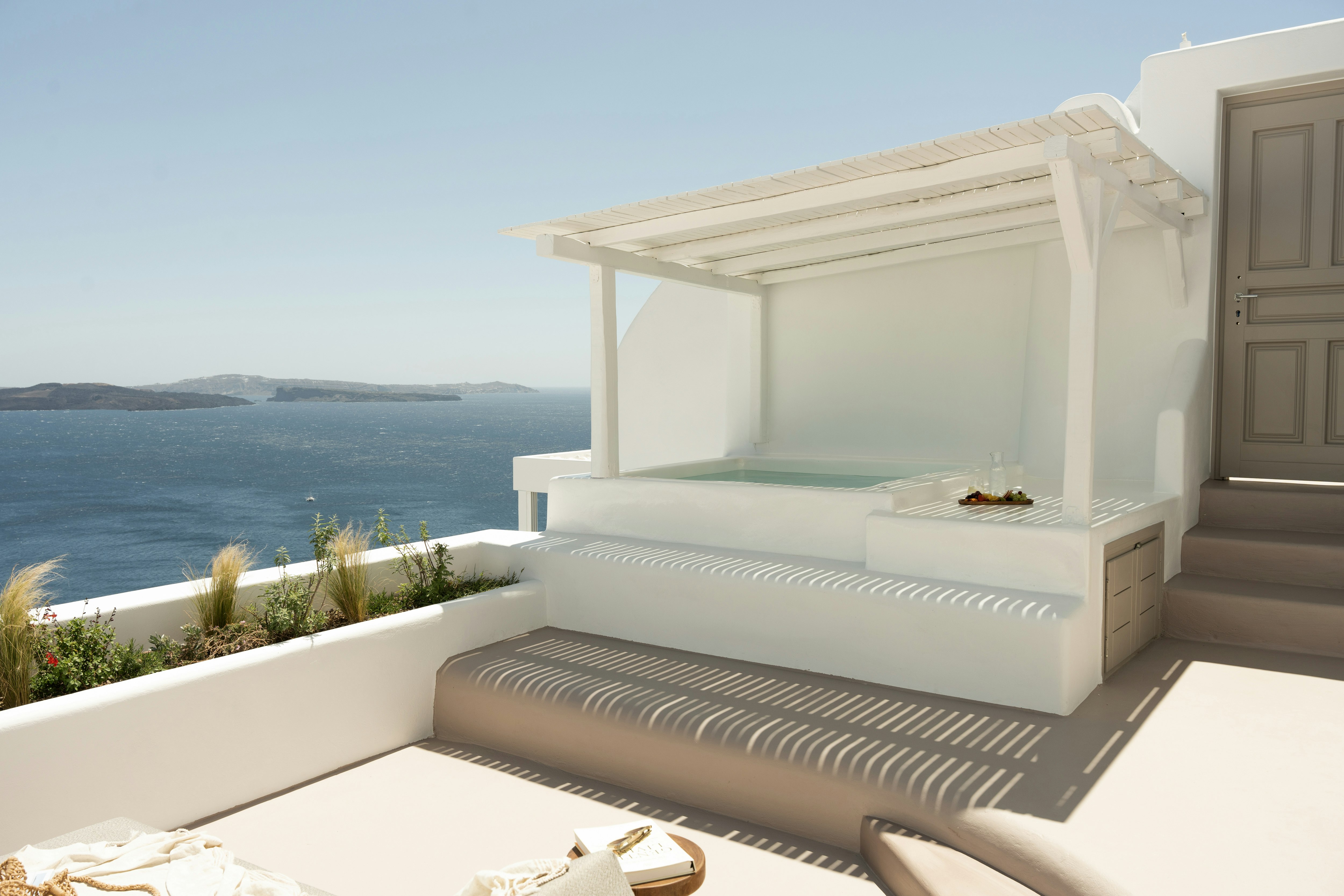 Honeymoon Suite Plunge Pool Caldera Sea View