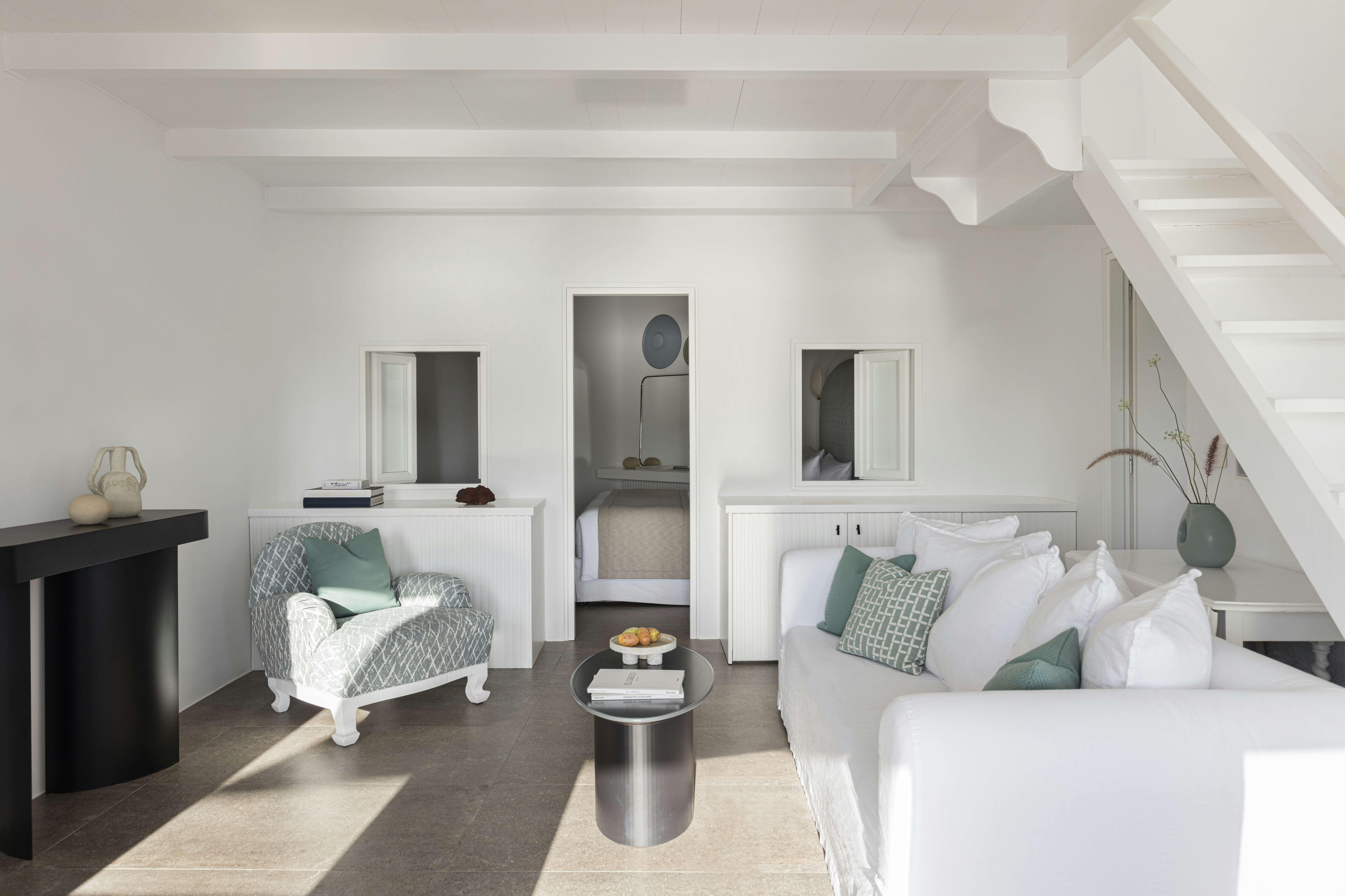 Canaves Suite with Pool - Living Area