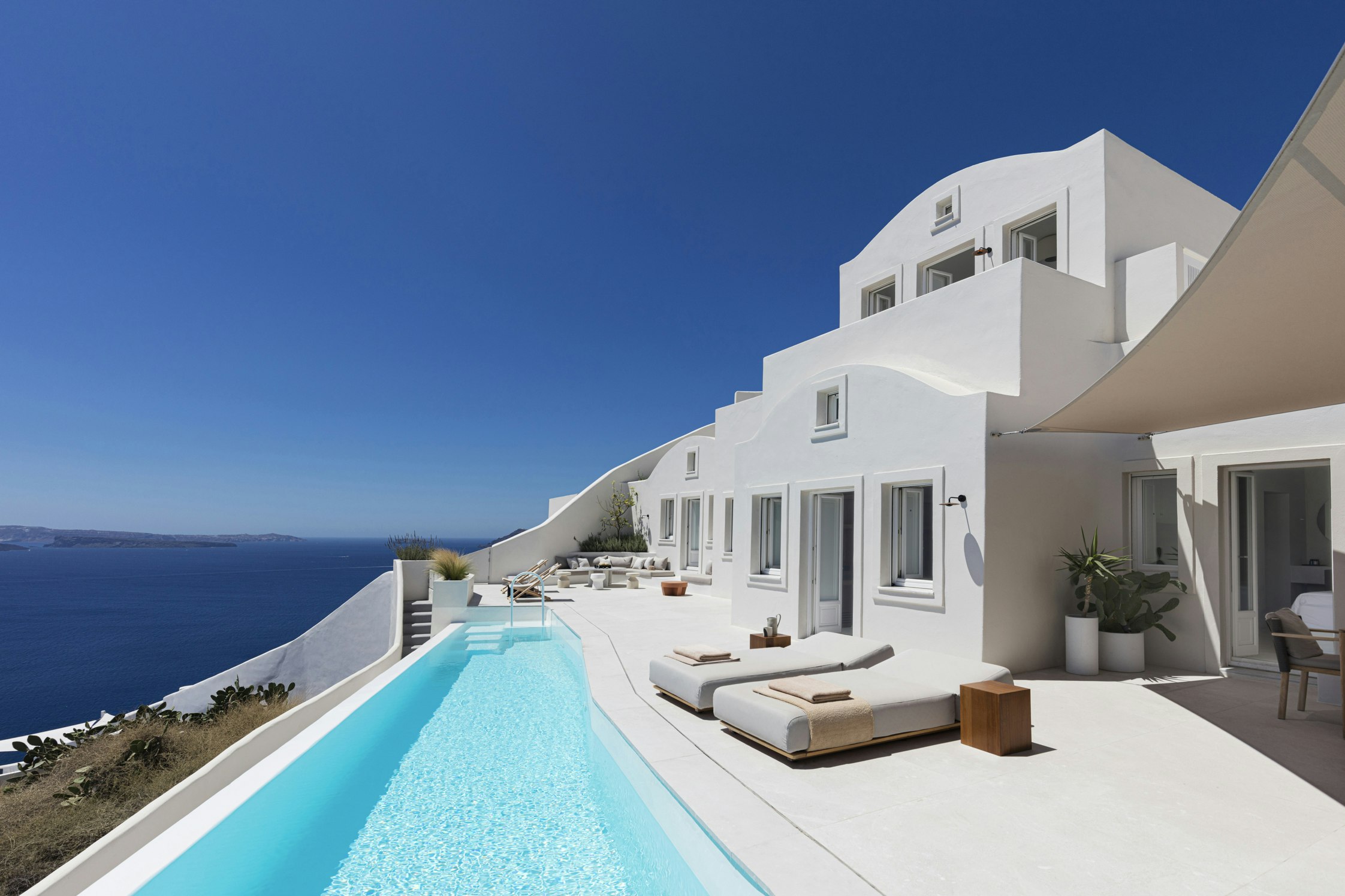 Canaves Oia Villa Infinity Pool - Terrace & Pool