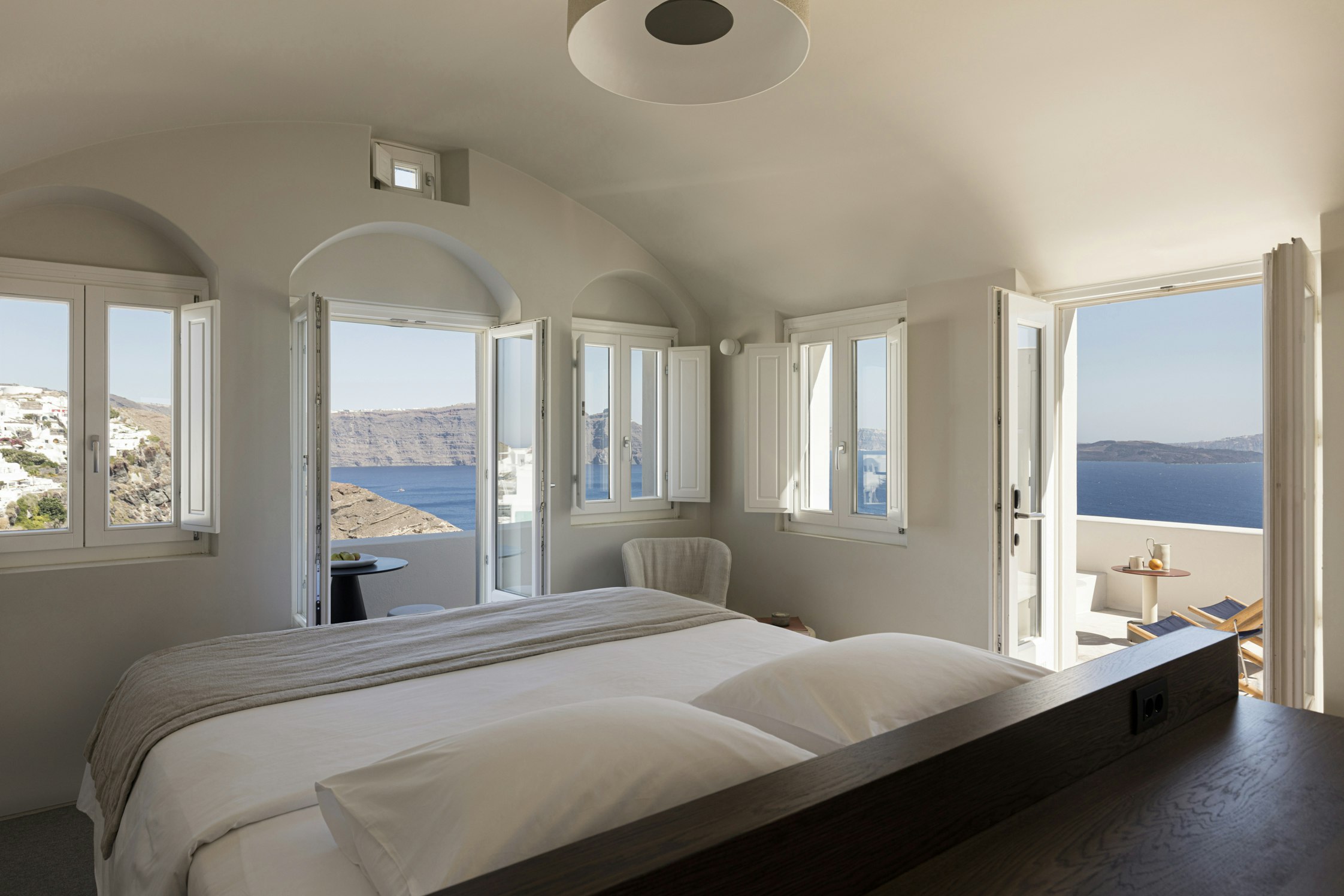 Canaves Oia Villa Infinity Pool - Bedroom