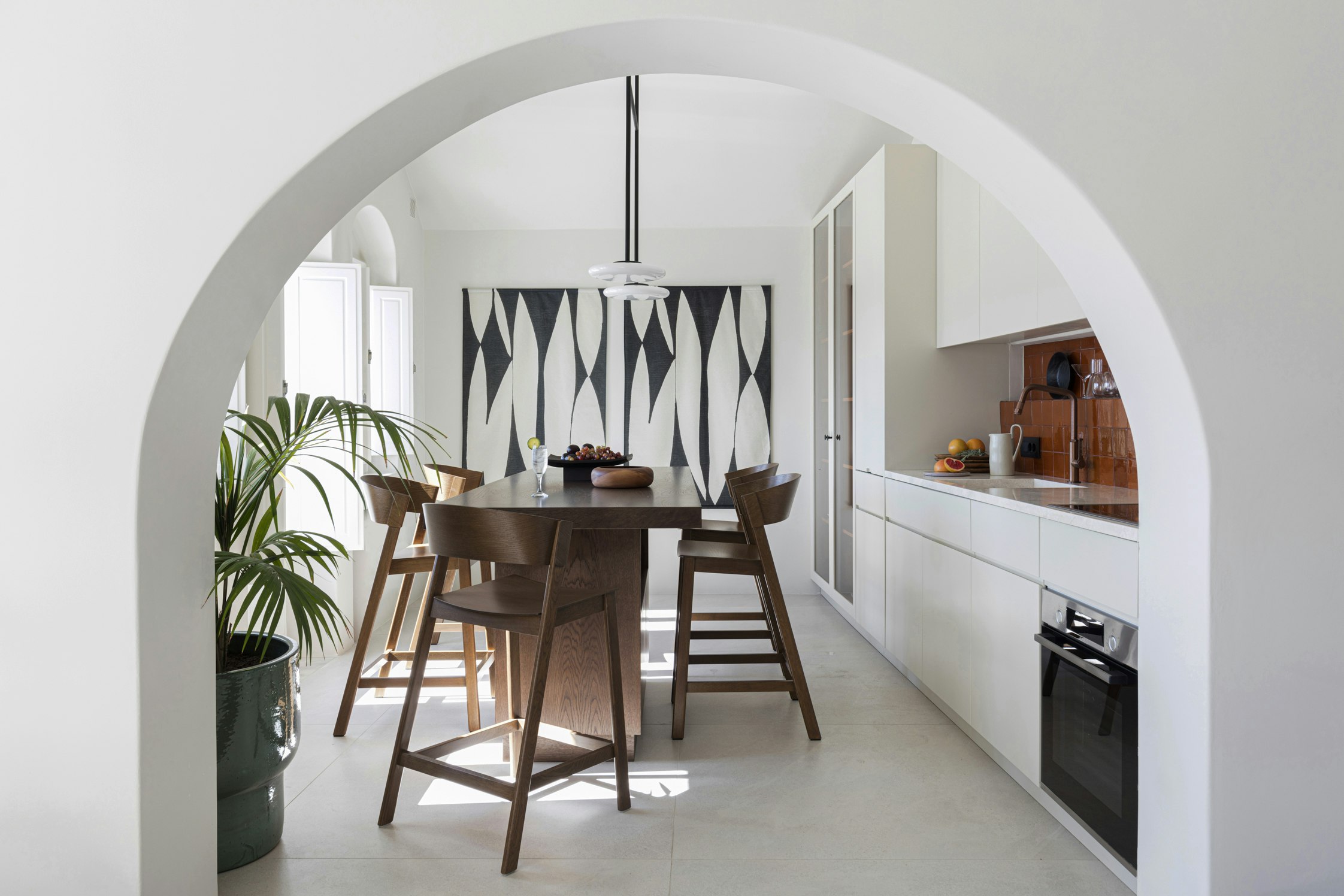 Canaves Oia Villa Infinity Pool - Kitchen