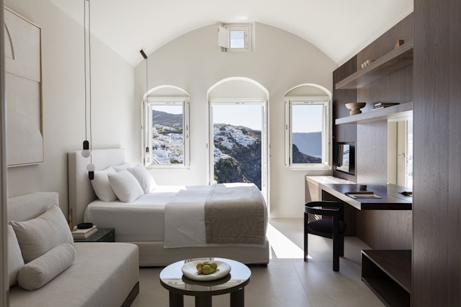 Canaves Oia Villa Infinity Pool - Bedroom