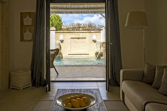 Canne Bianche Master Suite - Living Area