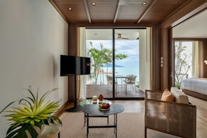 Ocean Cottage - Living Area