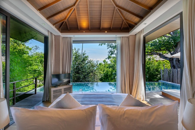 Deluxe Pool Villa - Bedroom View