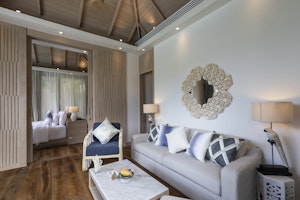 Tropical Two Bedroom Pool Villa - Living Area