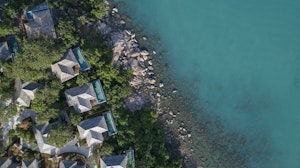 Ocean View Pool Villa - Aerial
