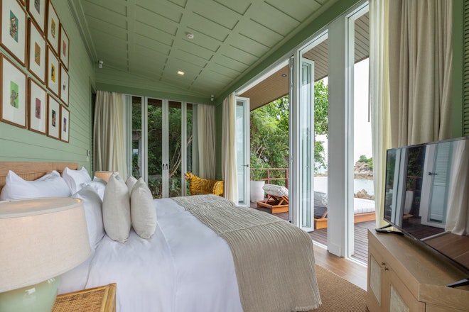 Fahn Noi Private Island Pool Villa - Bedroom