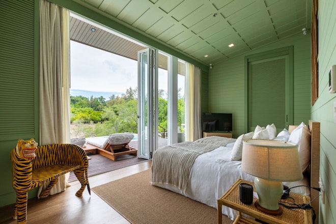 Fahn Noi Private Island Pool Villa - Bedroom