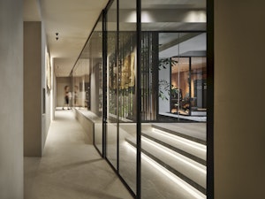Spa and Gym Entrance
