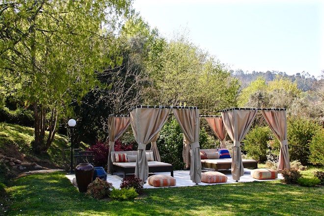 Swimming Pool Garden Area