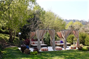 Swimming Pool Garden Area