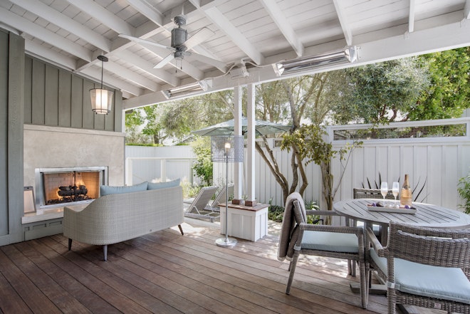 Residence - Patio with Fireplace