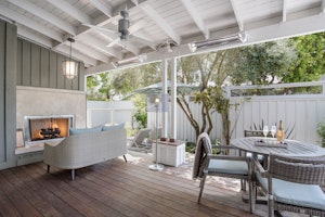 Residence - Patio with Fireplace