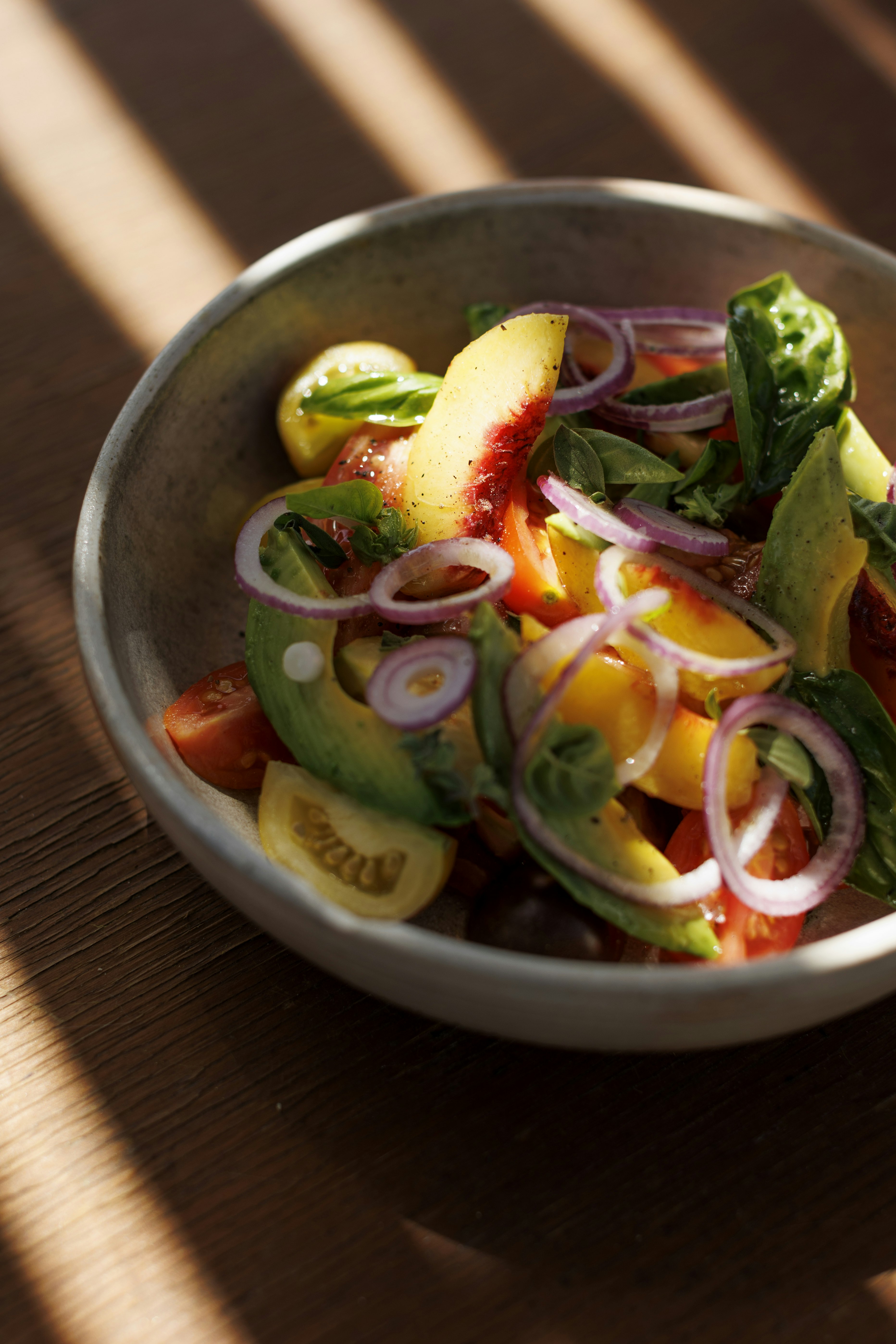 Salads from the Organic Garden