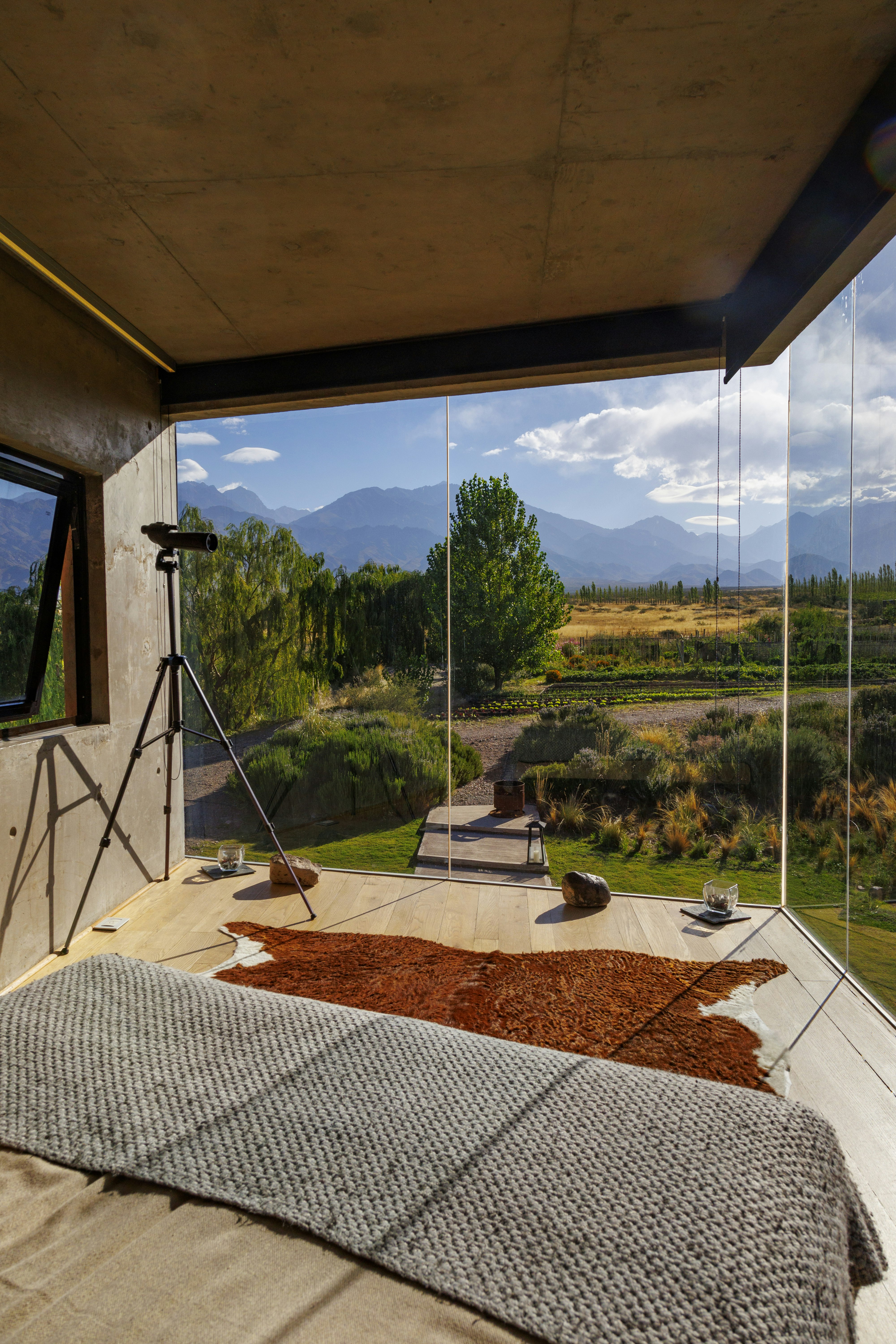 Scenic viewpoint at the hotel