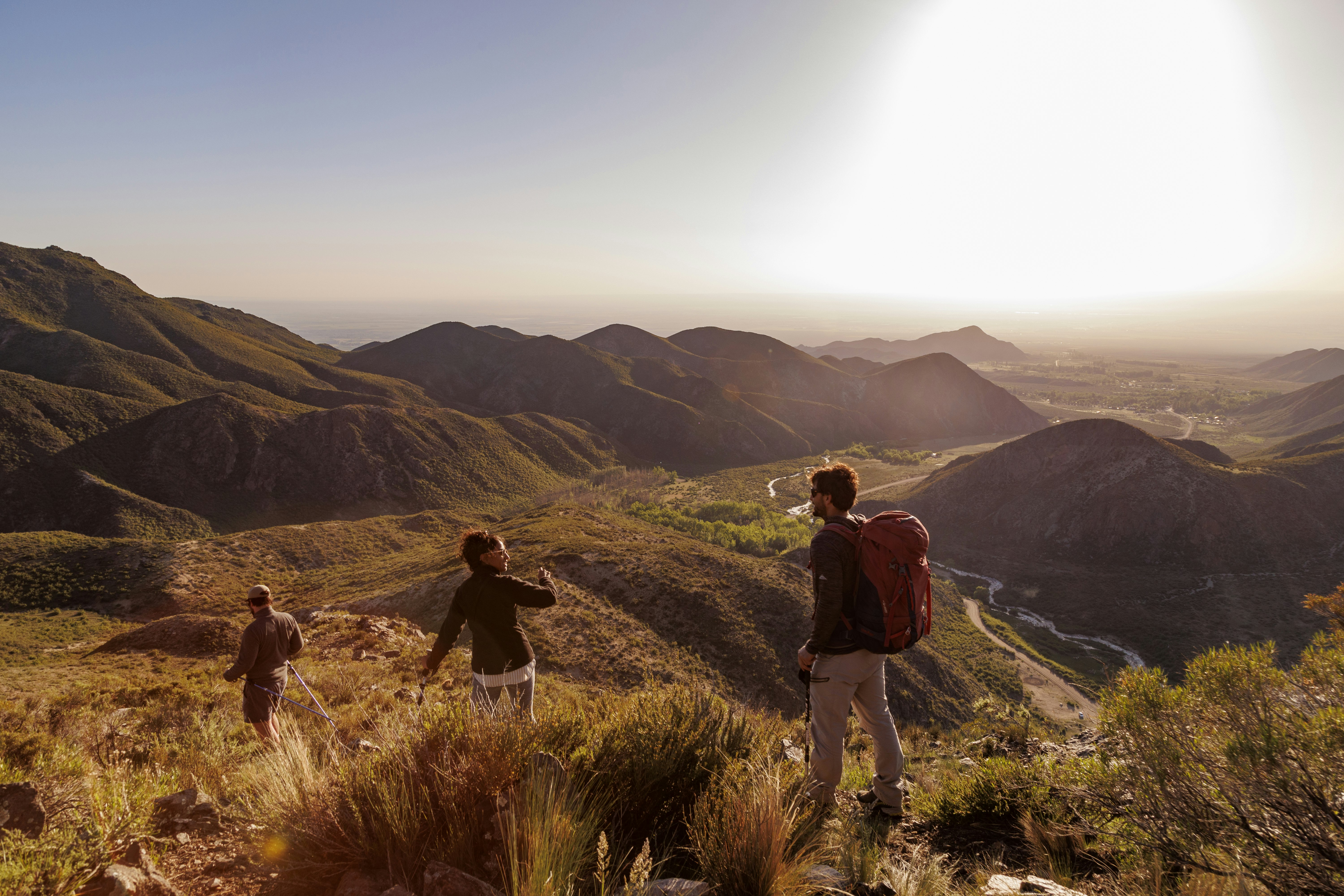 Trekking in the Andes
