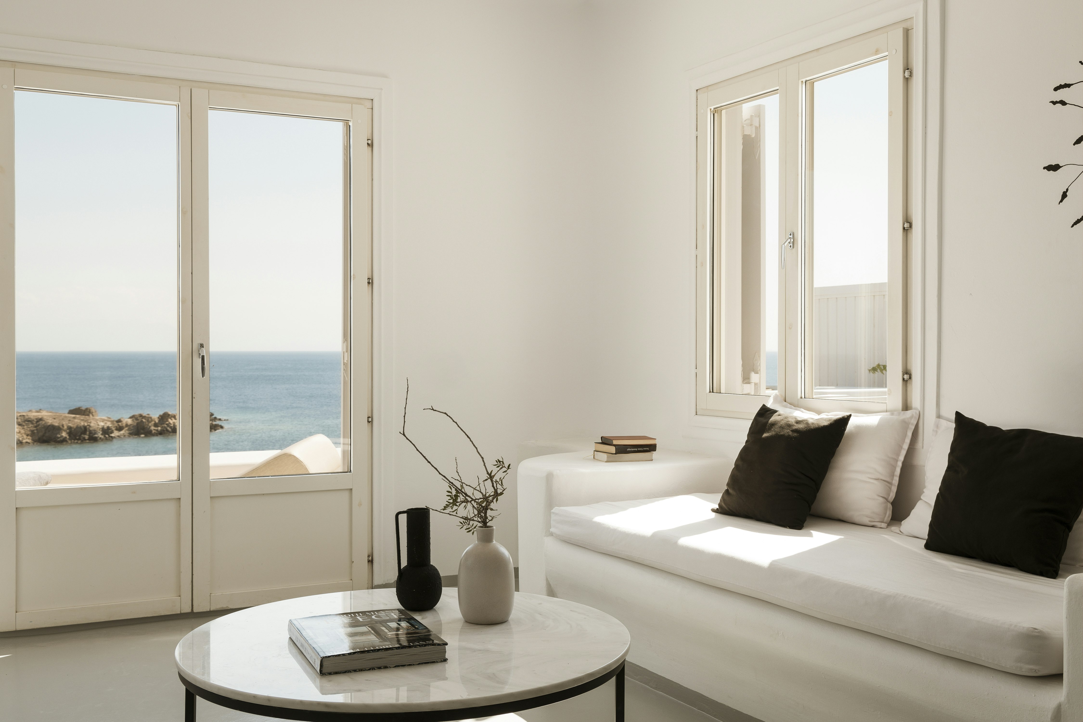 Signature Seaview Jacuzzi Villa - Living Area